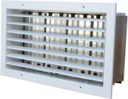 Wall grille ST-W/G with adjustable blades and damper