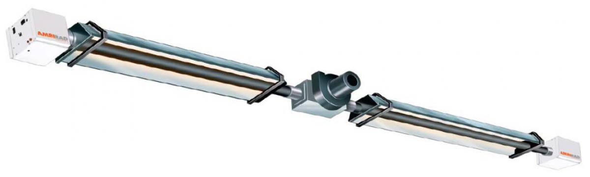 Gas sales radiant heat