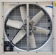 Wall mounted industrial extraction fan with gravity shutter - CP