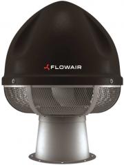 Roof mounted EC type centrifugal air extraction fan with horizontal outlet - UVO EC