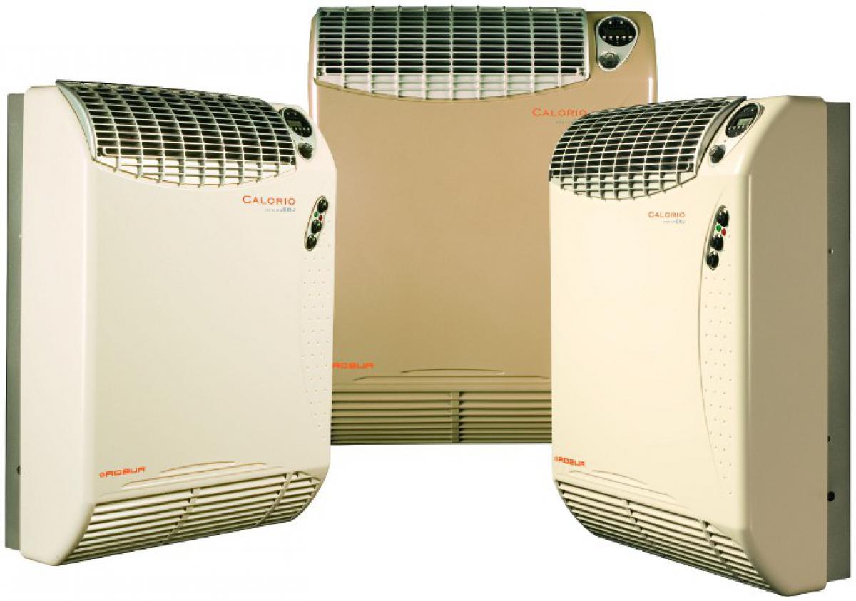 Gas radiator Gas convector Forced draught Calorio Robur