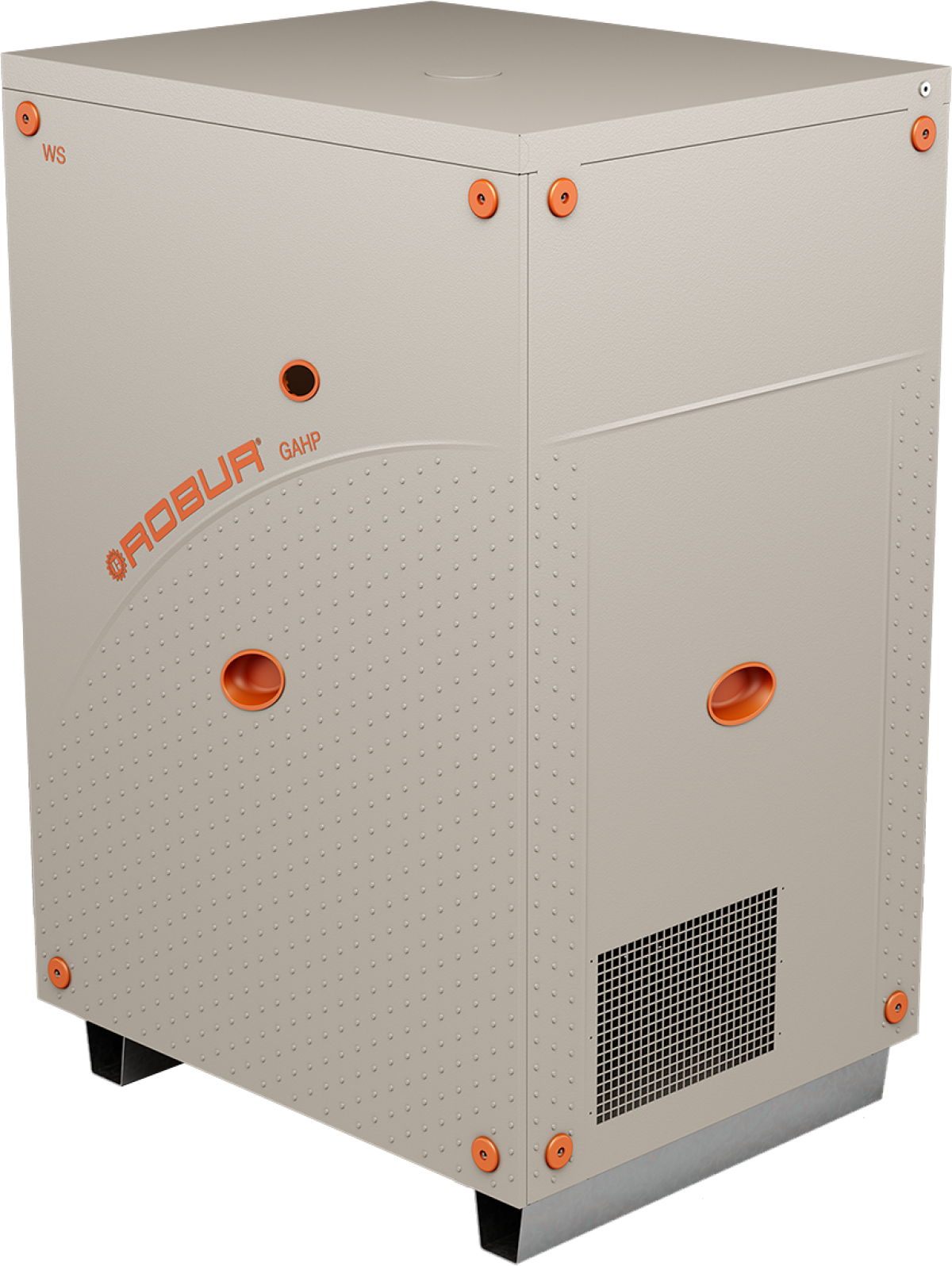 Gas absorption store heat pump