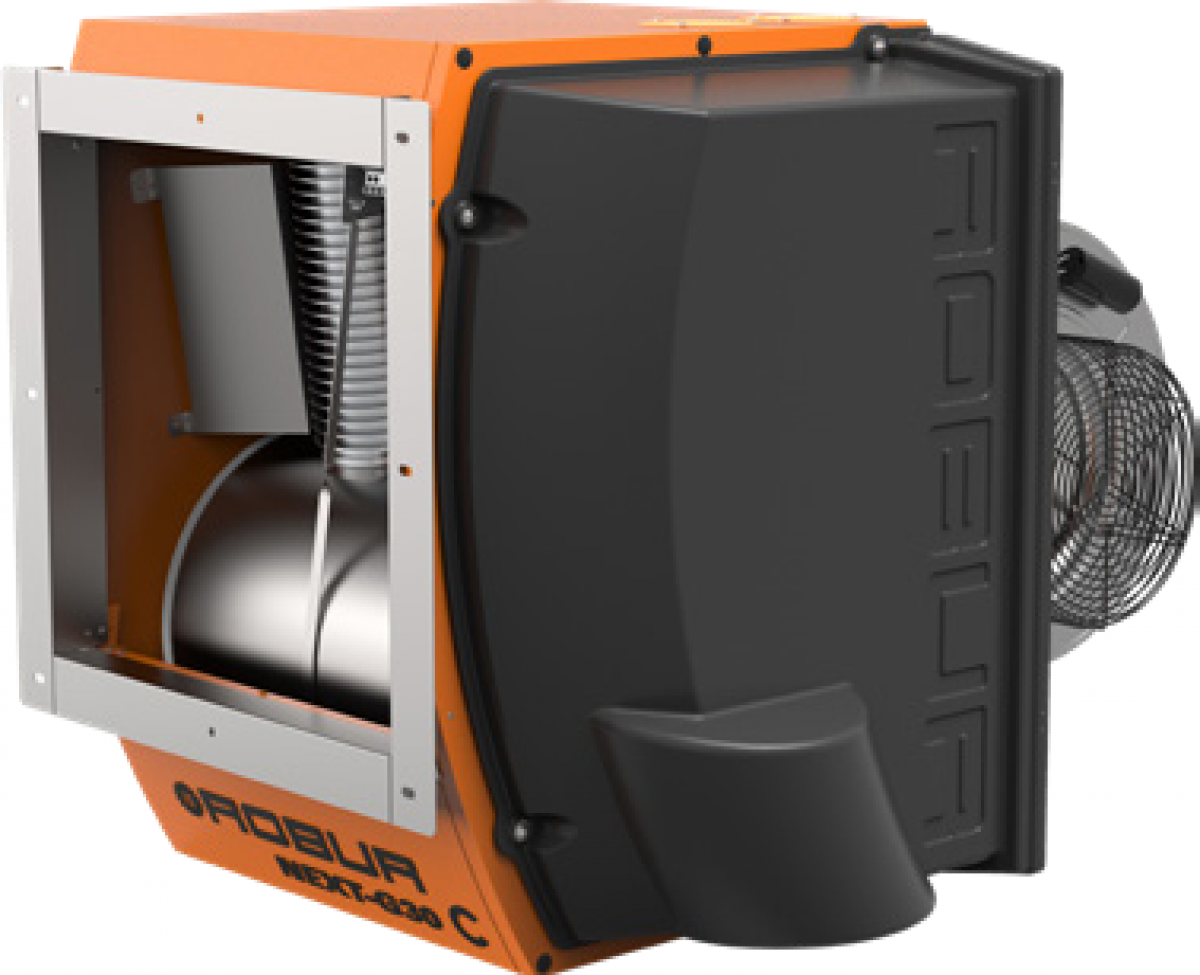 Modulating Exhaust Fan Modulating wall-mounted condensing gas unit heater with centrifugal fan ...