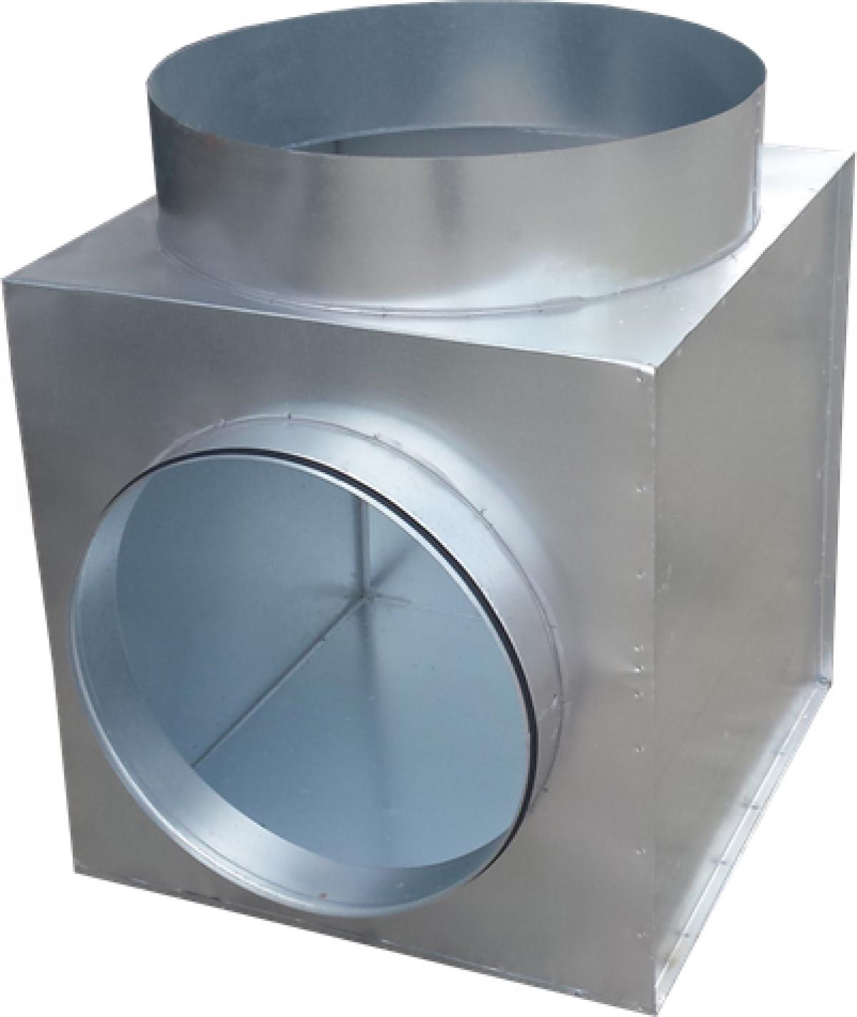 Plenum box for rectangular diffusers - SR-Bc/I/372x372/198 | Saw-pol