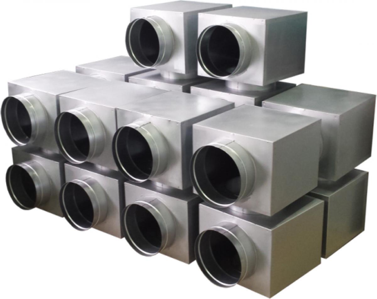 Plenum box for rectangular diffusers - SR-Gc/I/P/557x557/313 | Saw-pol