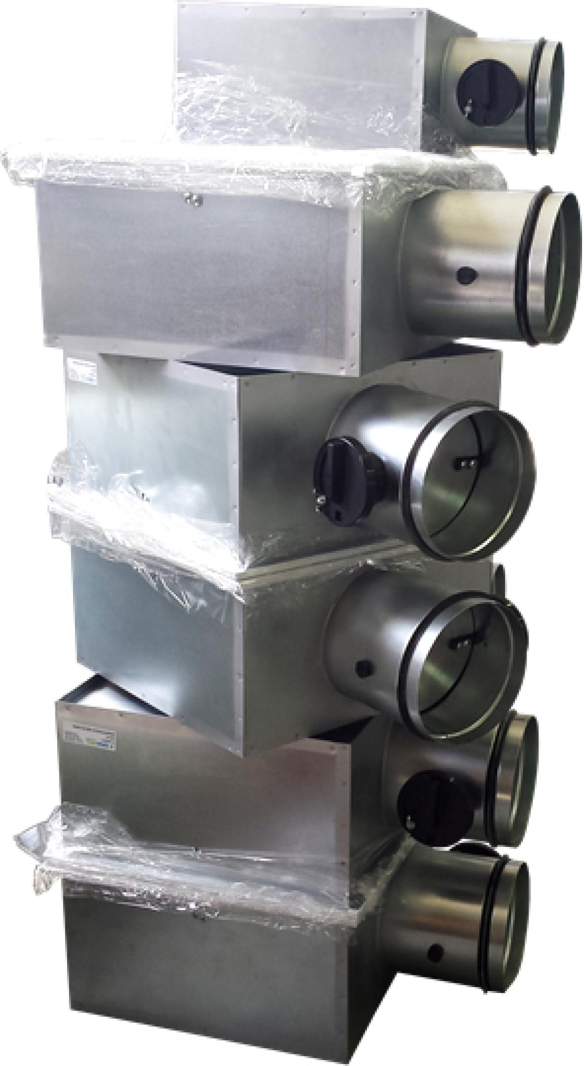 Plenum box for rectangular diffusers - SR-Gc/I/P/557x557/313 | Saw-pol