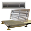 Floor air grilles 