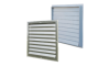 External exhaust louvres