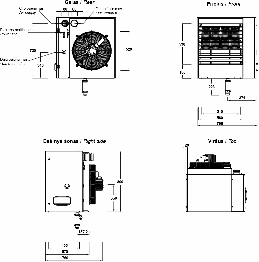 Dimensions