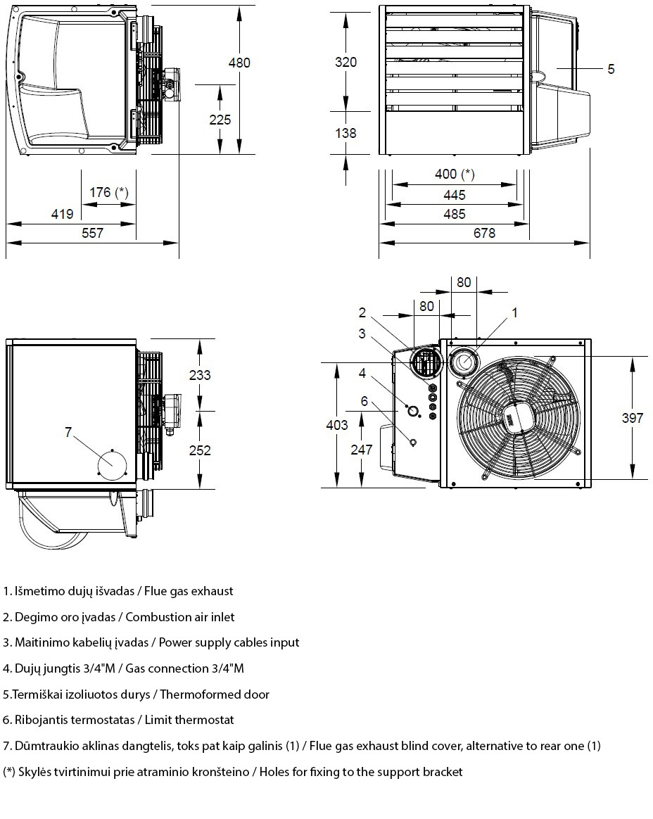 Dimensions