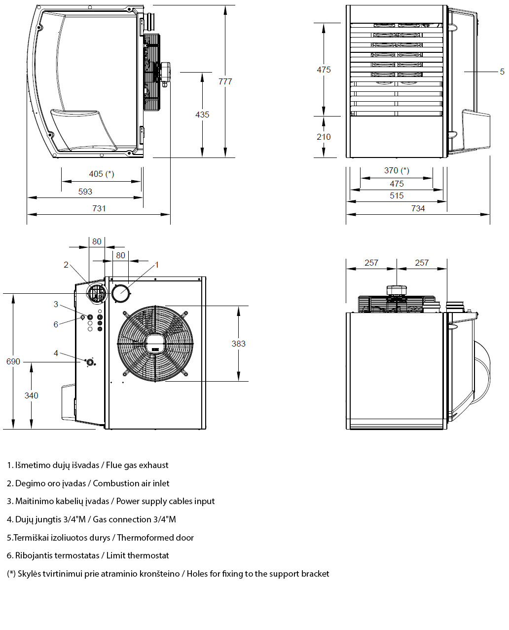 Dimensions