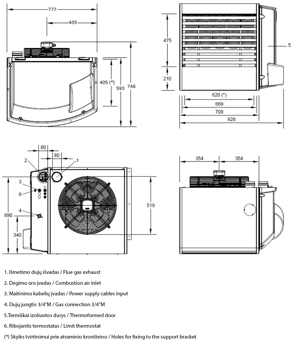 Dimensions