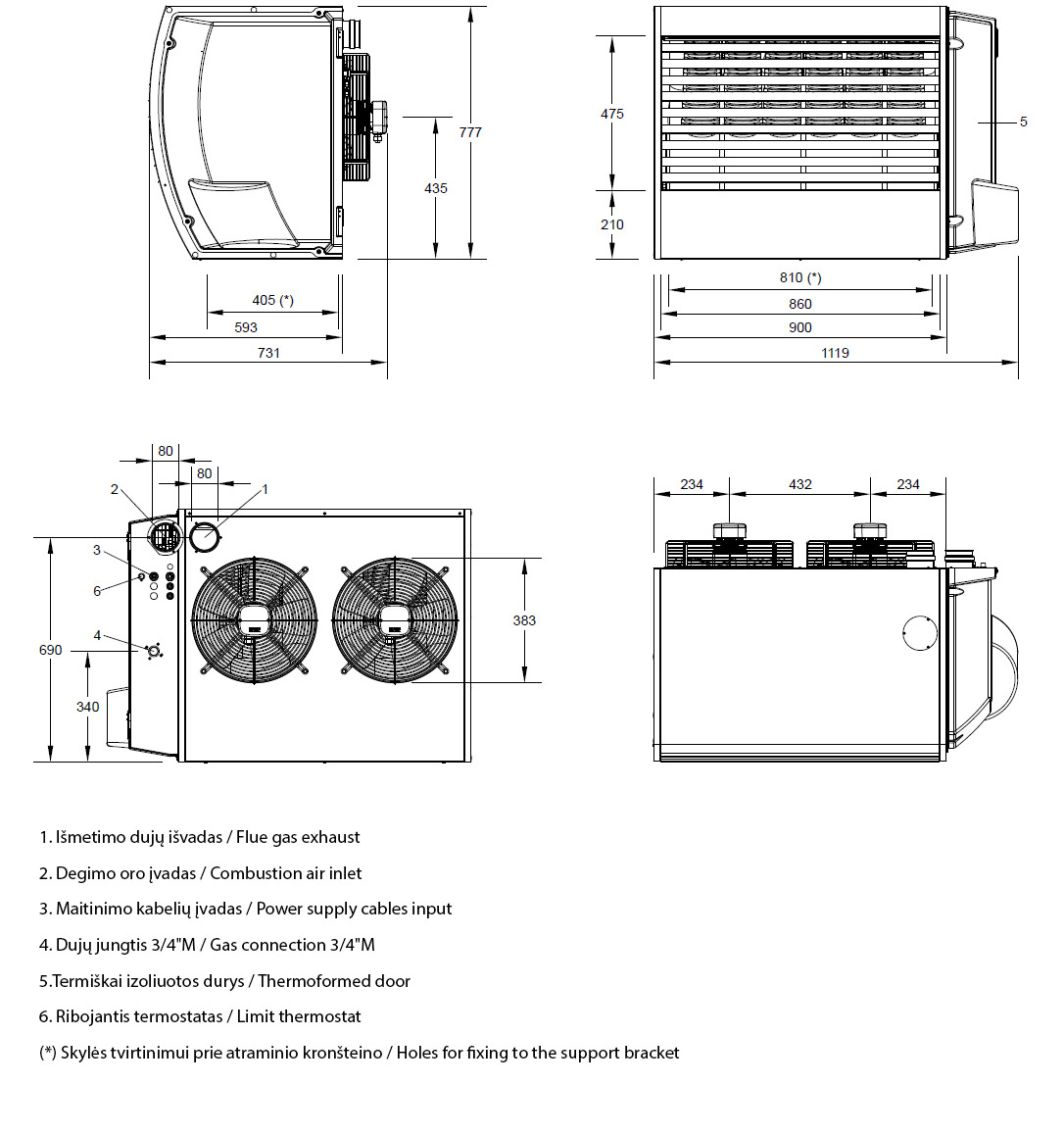 Dimensions